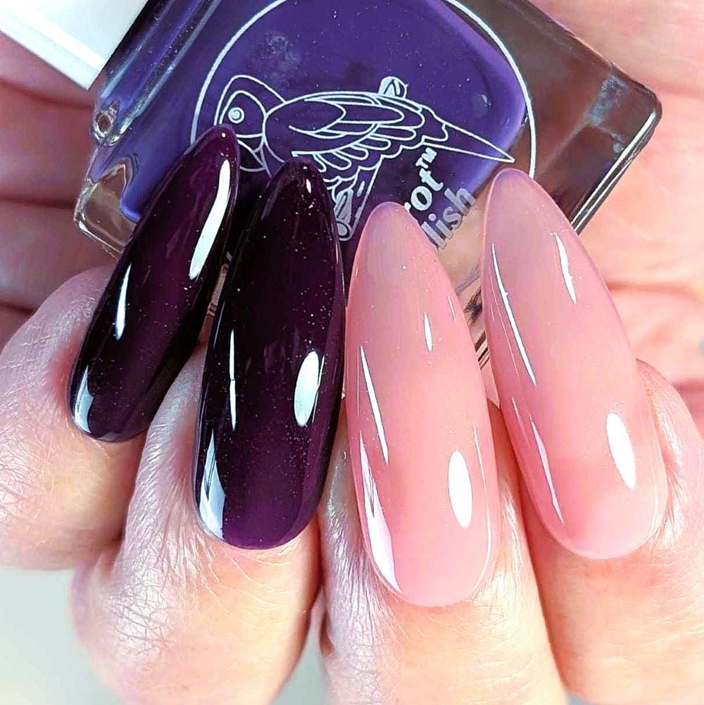 Parrot Polish Sunday Brunch Thermal Nail Polish Purple/ Blush