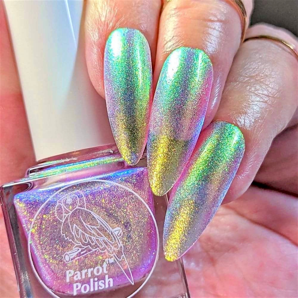 Parrot Polish "The Baby Mermaid Collection" 8 Nail Polishes Multichrome of every color