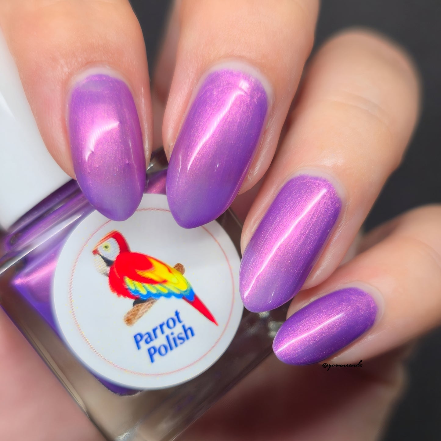 Parrot Polish PPoison Shimmer Nail Polish