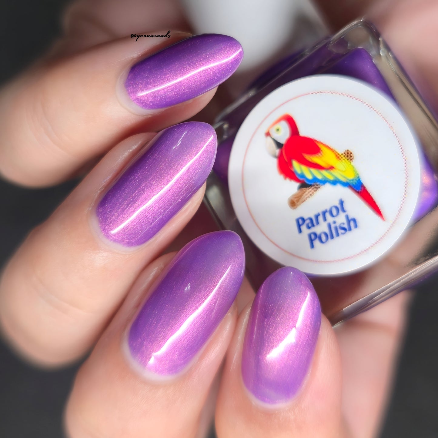Parrot Polish PPoison Shimmer Nail Polish