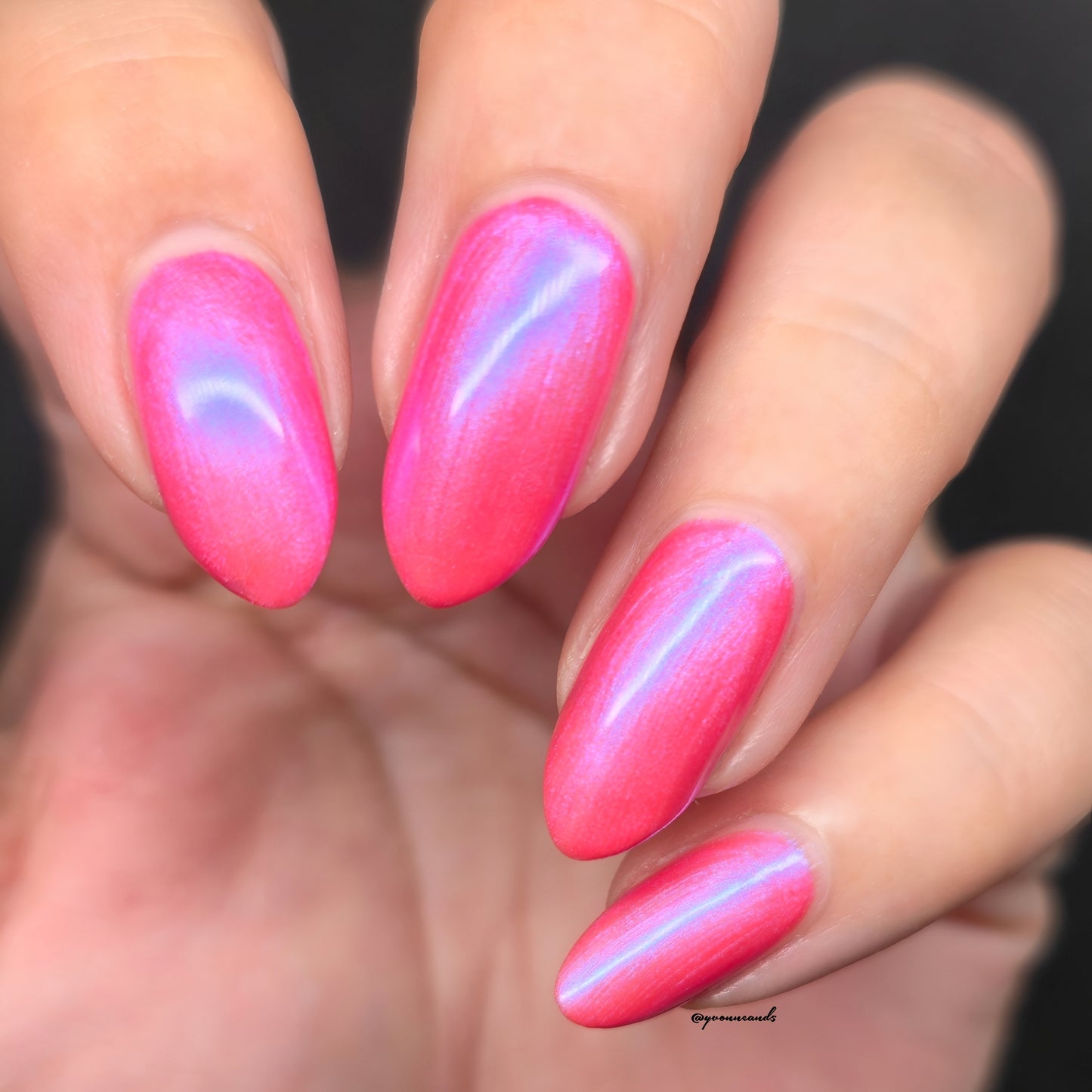 Parrot Polish Pink Chiffon Shimmer Nail Polish