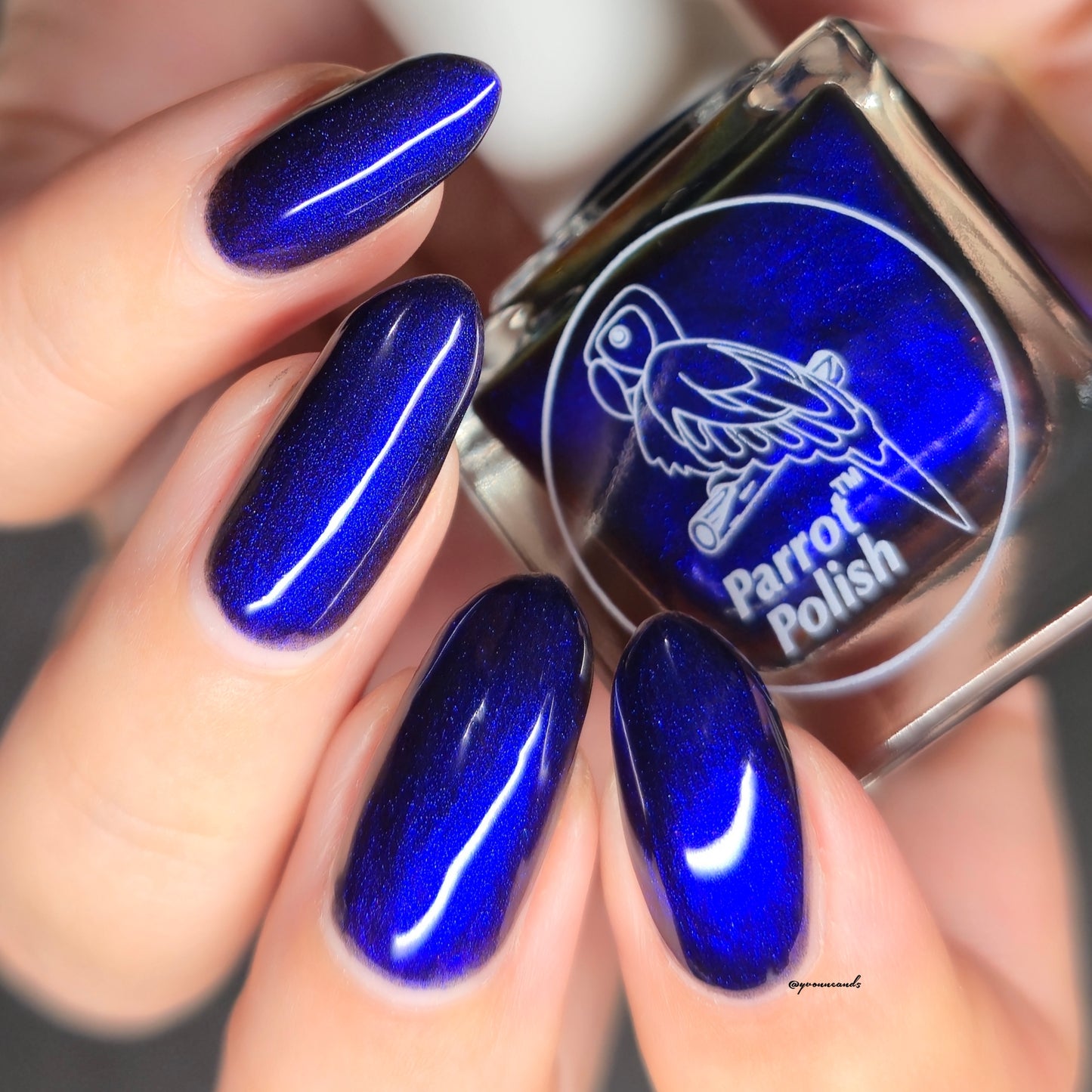 Parrot Polish Nosferatu Multichrome Nail Polish - Blue/Black