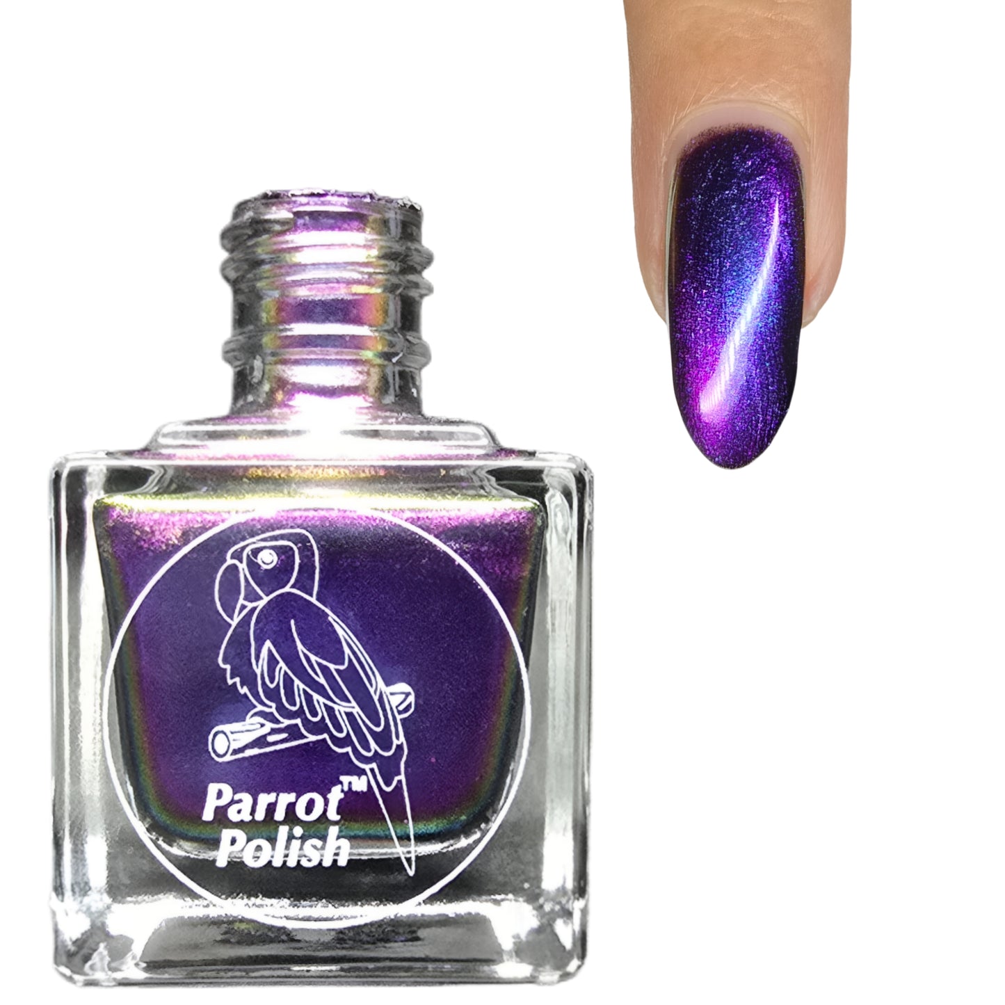 Parrot Polish Selene Gallio Multichrome Nail Polish - Blue/Red/Purple