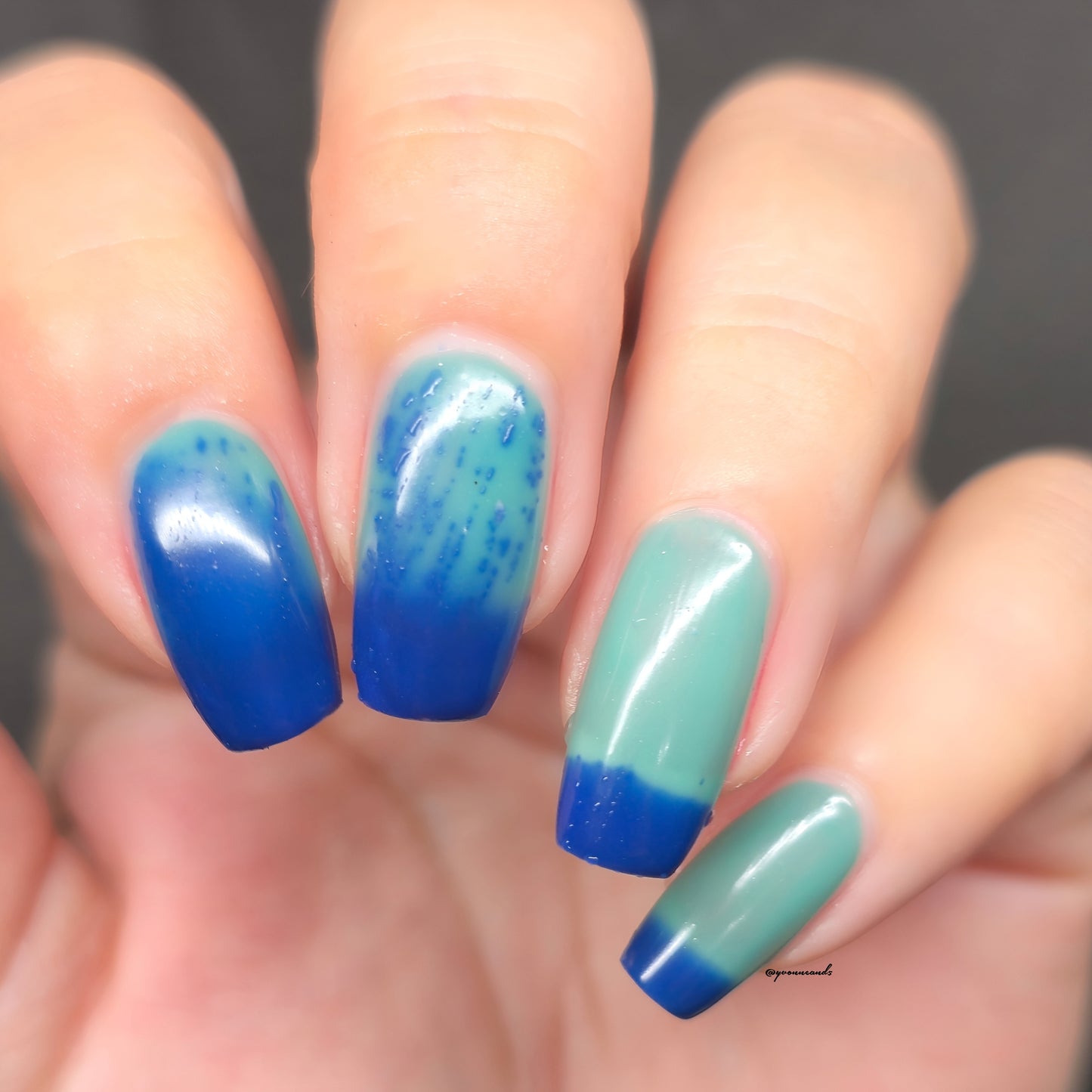 Parrot Polish Pacific Sea Foam Thermal Nail Polish - Blue/Light Green