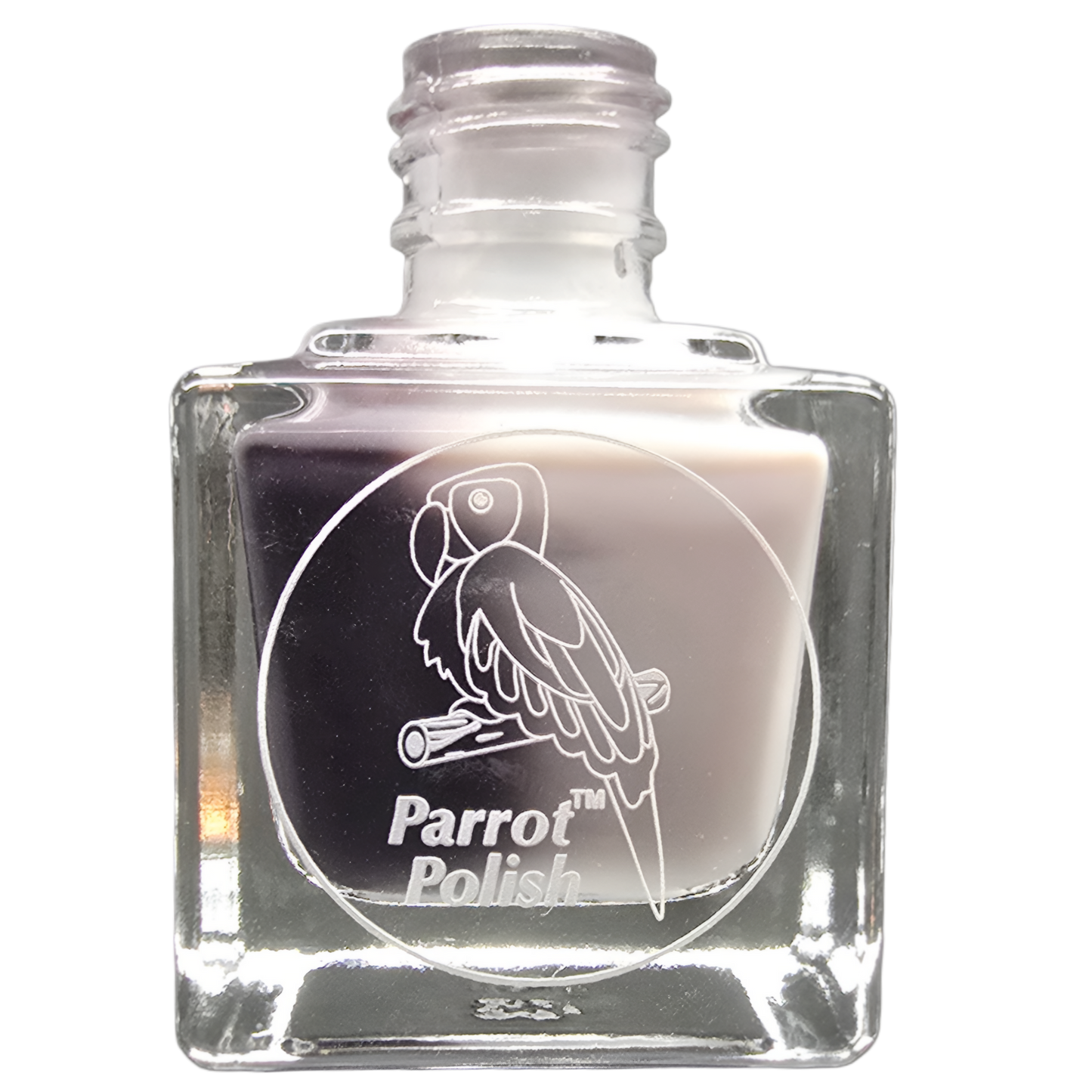 Parrot Polish Black Magic Color Changing Thermal Nail Lacquer - Black/Grey
