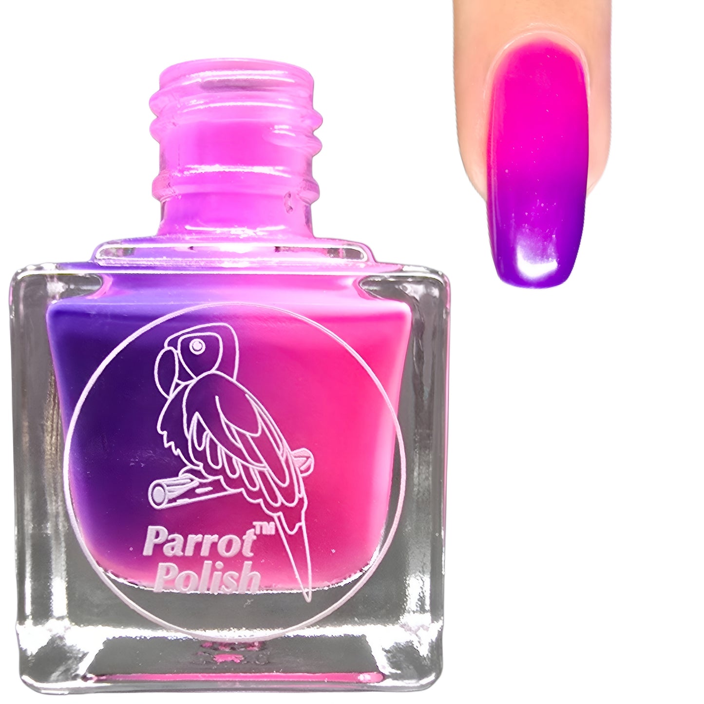 Parrot Polish Boys & Girls Solar Nail Polish - Hot Pink/Purple