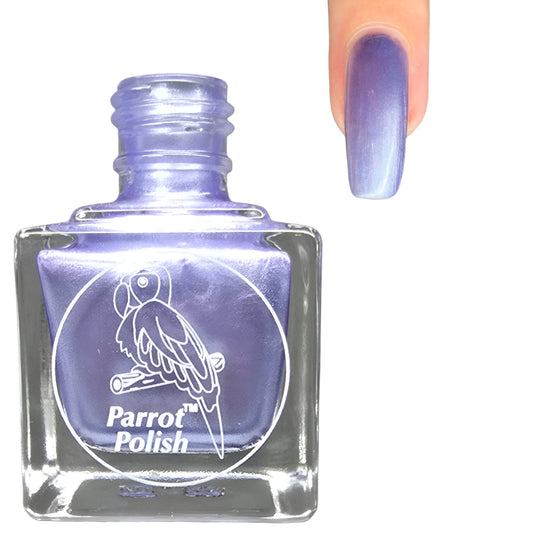 Parrot Polish Montana Moon Shimmer Nail lacquer  Purple/ Gray