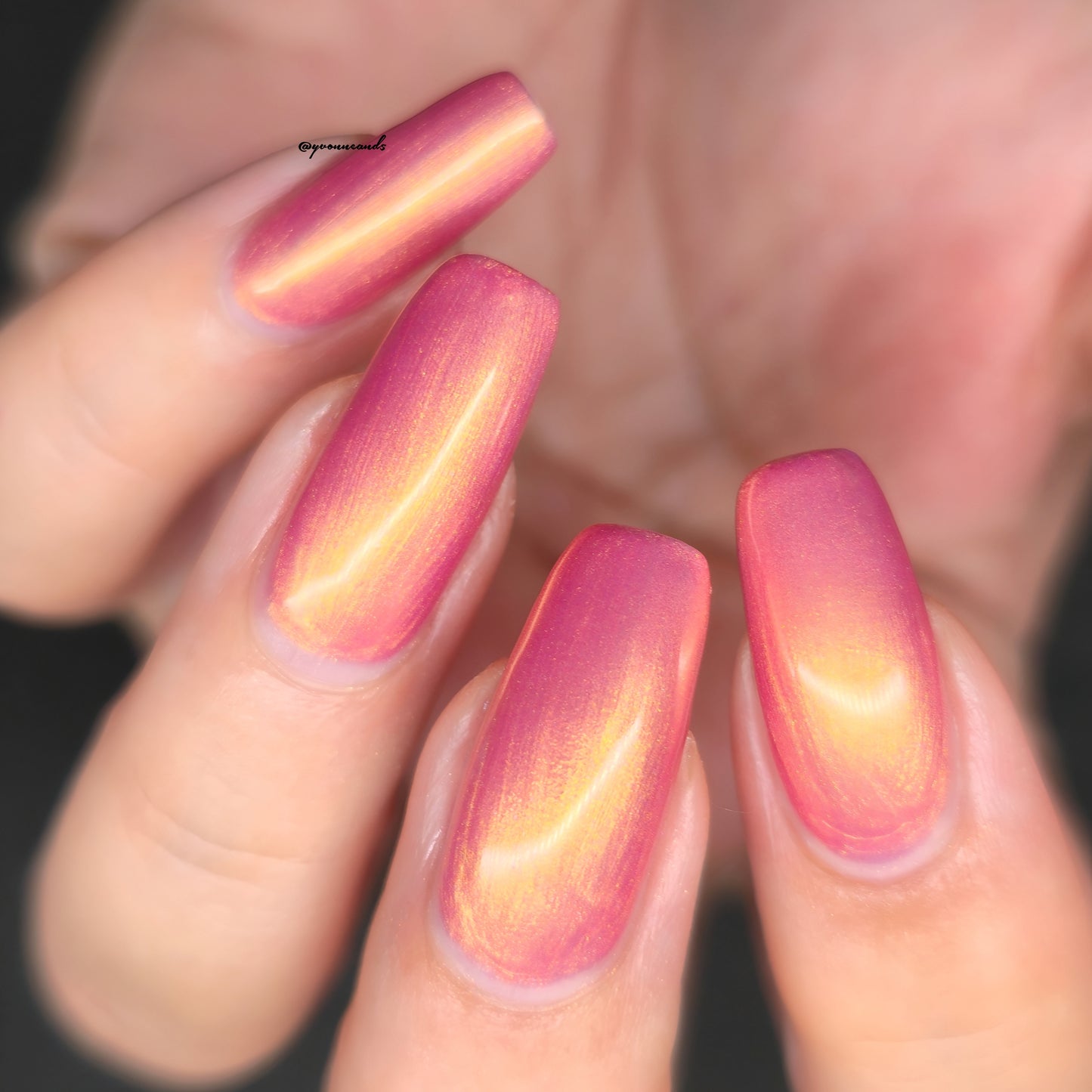 Parrot Polish Idaho Falls Shimmer Nail lacquer  Copper/ Orange