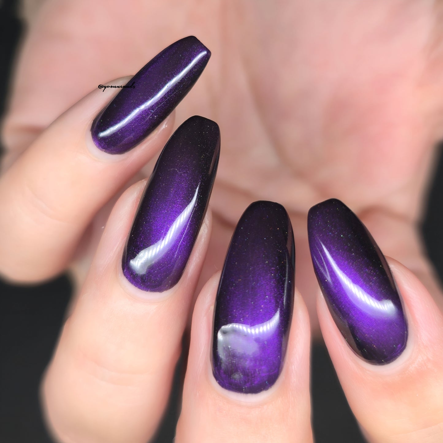 Parrot Polish Apache Princess Magnetic Nail Polish - Purple