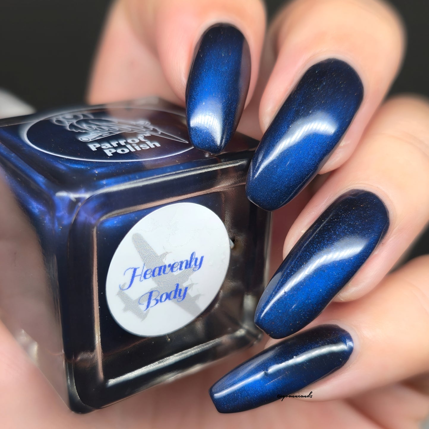 Parrot Polish Heavenly Body Magnetic Nail Polish - Blue
