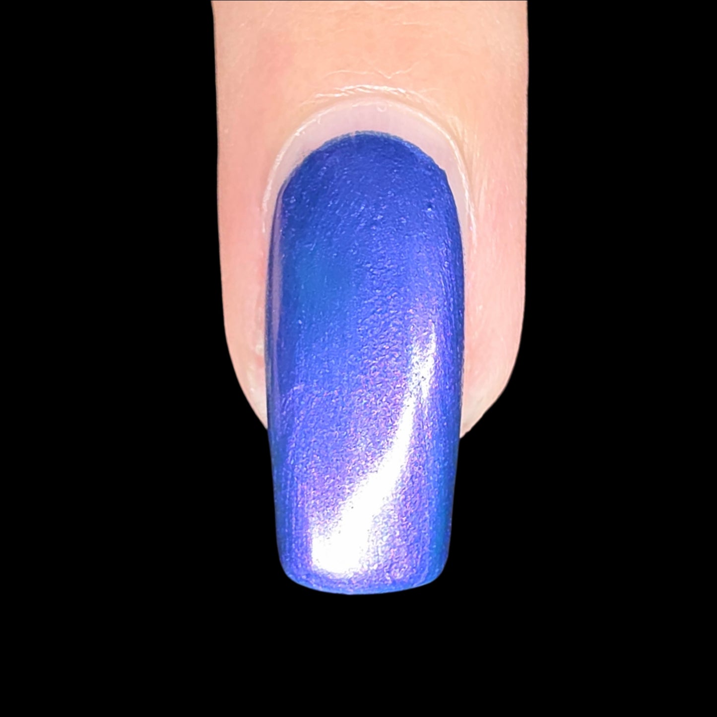Parrot Polish Catalina Sunset Mutilchrome Shimmer Nail Lacquer Purple Blue