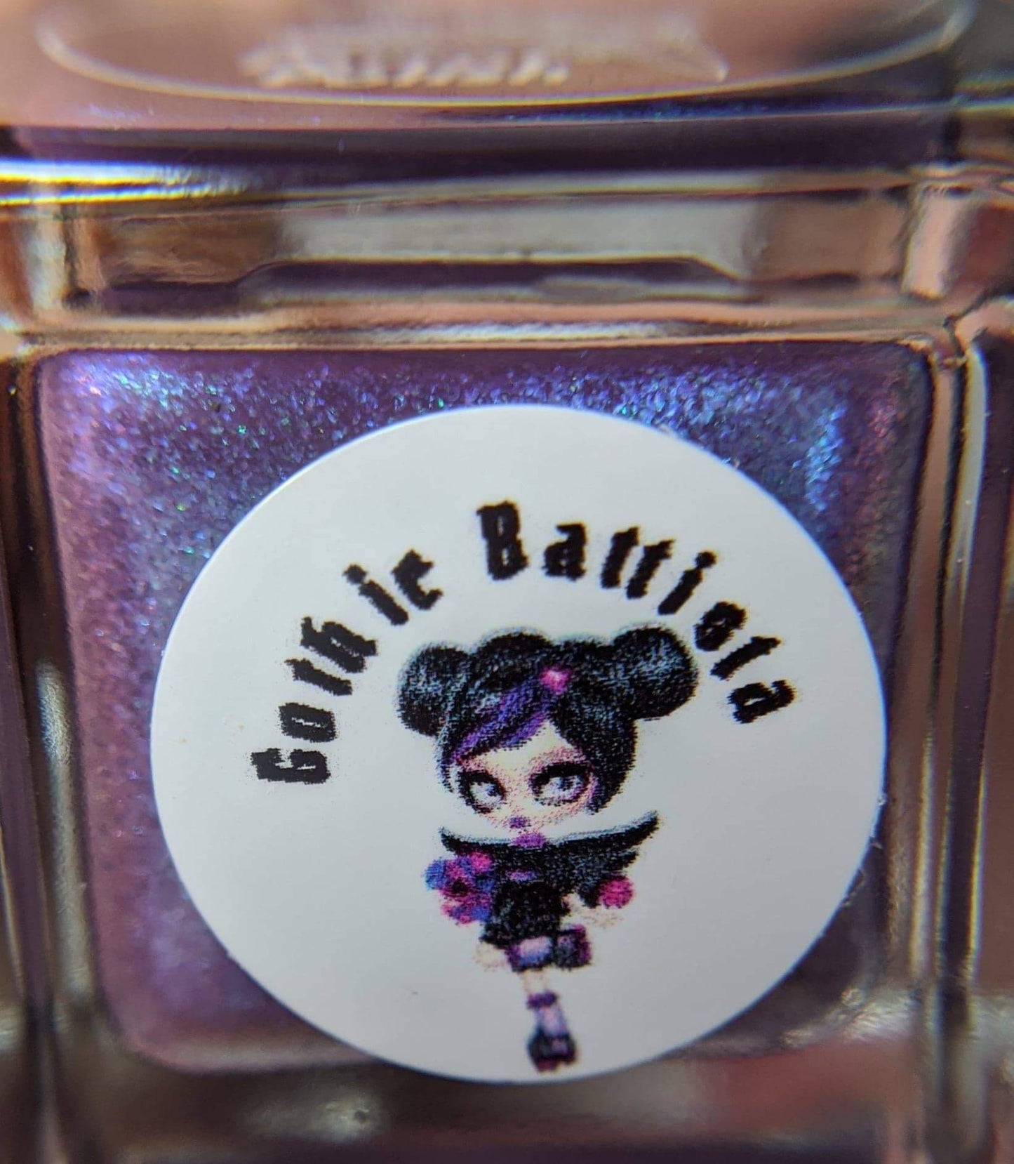 Parrot Polish Gothic Battista Thermal Nail Polish - Purple/Blue/Pink