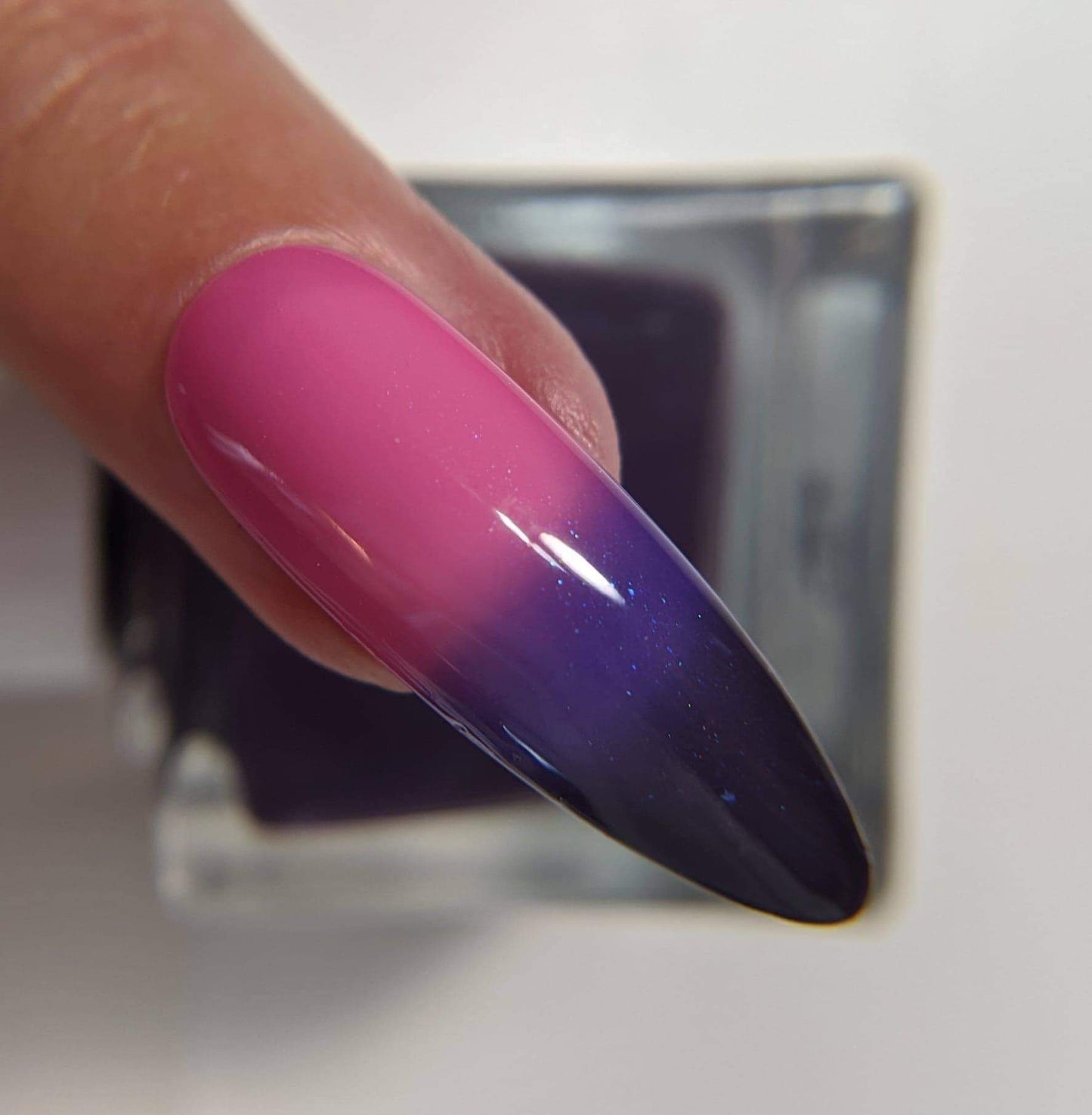 Parrot Polish Gothic Battista Thermal Nail Polish - Purple/Blue/Pink