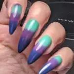 Parrot Polish Calico Dreamin' Thermal Nail Polish - Blue/Purple/Aqua