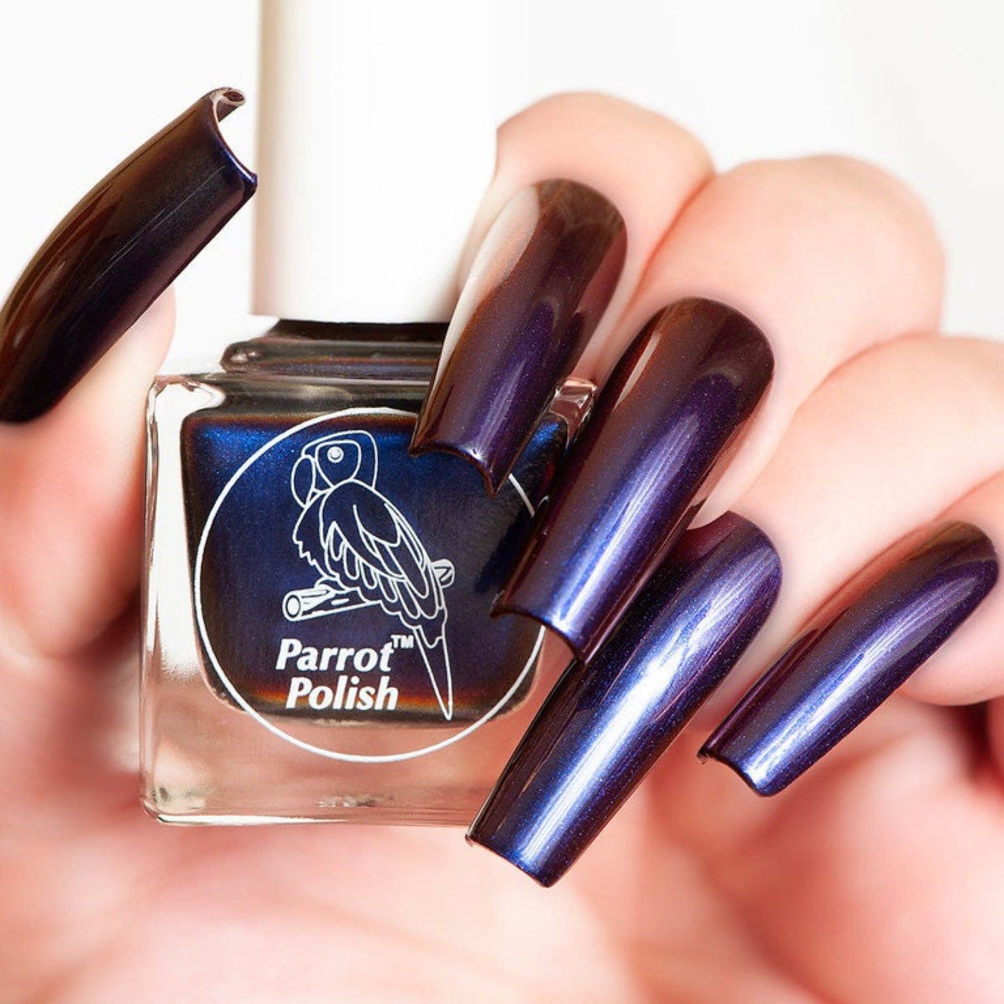 Parrot Polish Armand Multichrome Nail Polish - Blue/Purple