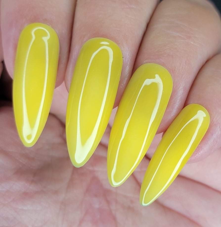 Parrot Polish Forget Me Not Color Changing Thermal Nail Lacquer  - Blue/Yellow