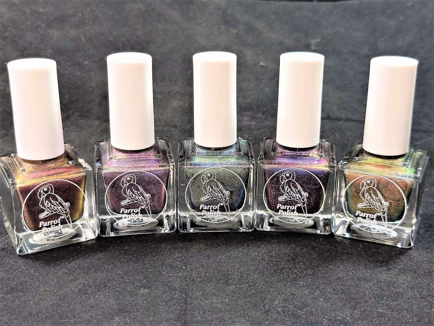 Parrot Polish Magic Bus Collection Set of 5 Nail Polish