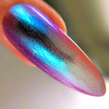 Parrot Polish Aurora Dust Nail Polish - Eclipse Blue, 0.5 Fl Oz