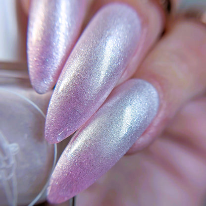 Parrot Polish Frosty Holidays Thermal Color Changing Nail Lacquer White Pink Winter