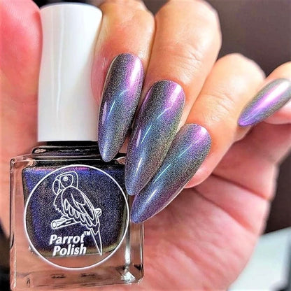 Parrot Polish Hazmonific Holographic Ultrachrome Nail Polish - Purple/Pink