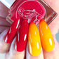 Parrot Polish Summer Time Twist Thermal Nail Polish Maroon/Orange