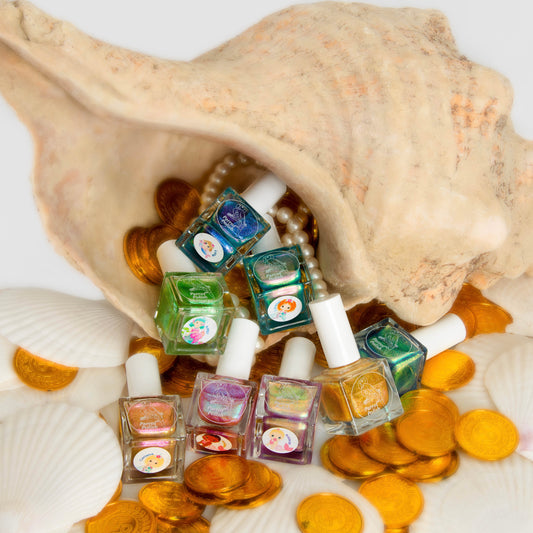 Parrot Polish "The Baby Mermaid Collection"  8 Nail Polishes Multichrome of every color