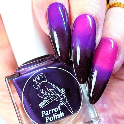 Parrot Polish Sonja's Folly Thermal Nail Polish - Purple/Violet/Pink