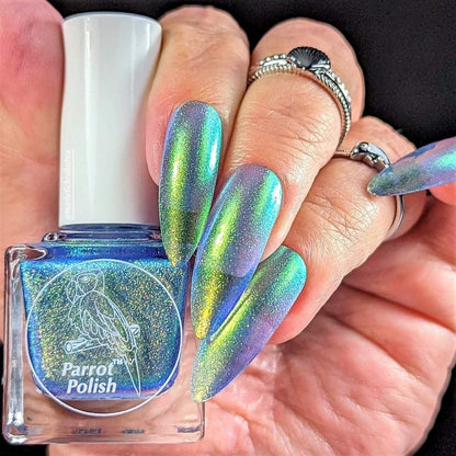 Parrot Polish "Nixie" Multichrome Baby Mermaid Pink/Green/Blue