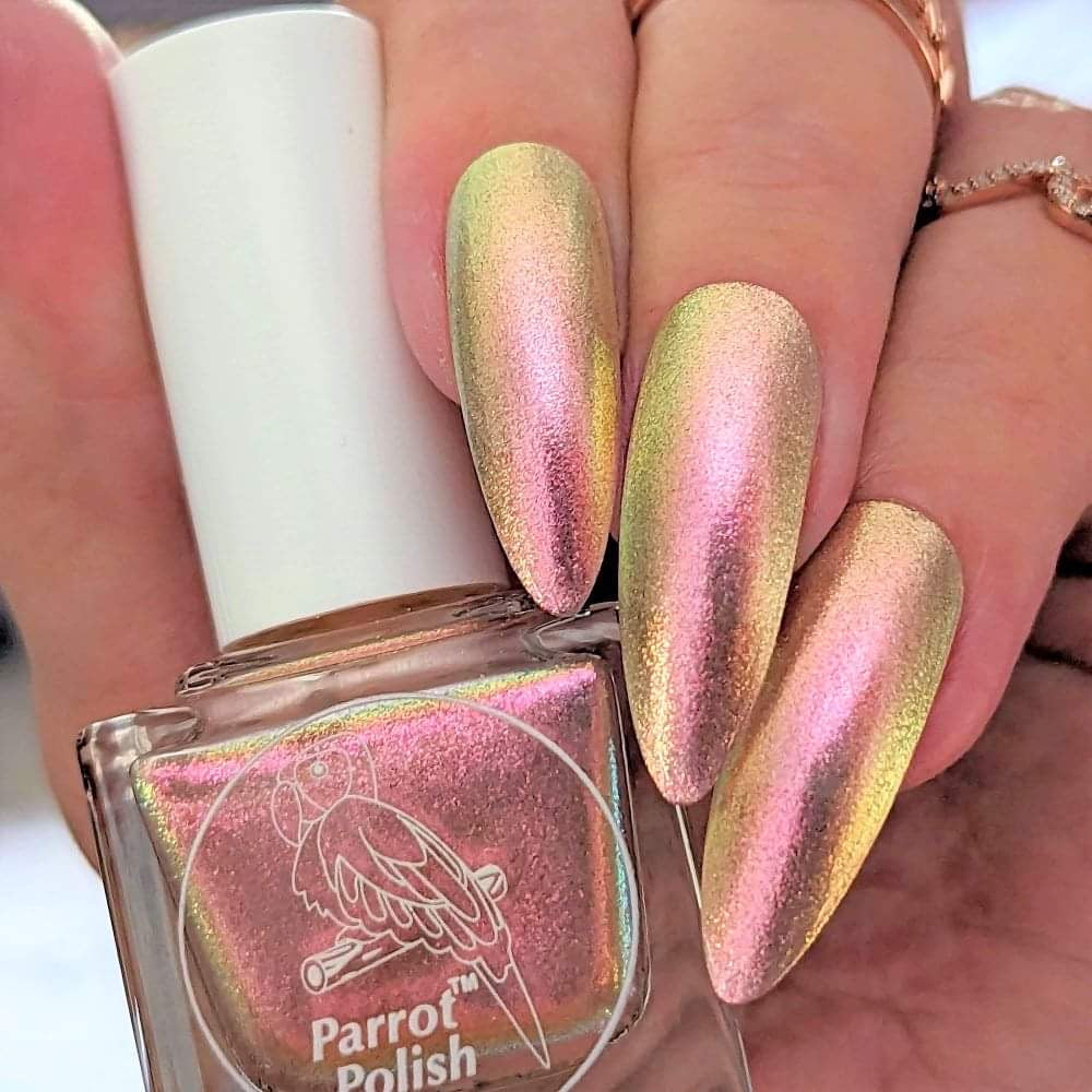 Parrot Polish "Kalaral" Multichrome Baby Mermaid Orange/Red/Pink