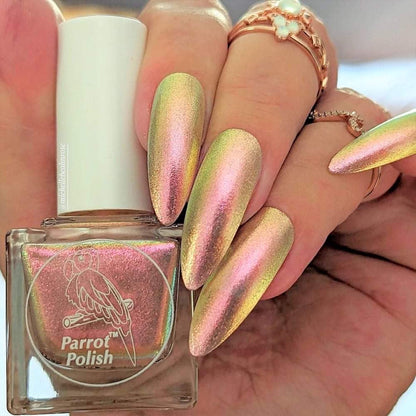 Parrot Polish "Kalaral" Multichrome Baby Mermaid Orange/Red/Pink