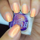 Parrot Polish Golden Plumeria Purple/Coral Thermal Nail Polish