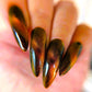 Parrot Polish "Calico Cat" Multichrome Magnetic Nail Polish Brown/Black/Gold