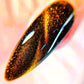 Parrot Polish "Calico Cat" Multichrome Magnetic Nail Polish Brown/Black/Gold