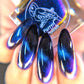 Parrot Polish "Siamese Cat" Multichrome Magnetic Nail Polish Blue/Purple