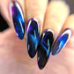 Parrot Polish "Siamese Cat" Multichrome Magnetic Nail Polish Blue/Purple