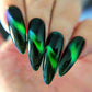 Parrot Polish "Bengal Cat" Multichrome Magnetic Nail Polish Green/Purple/Blue