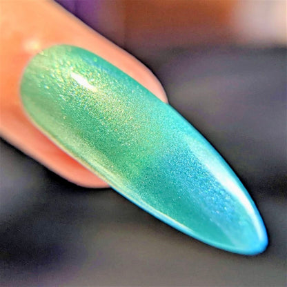 Parrot Polish Vacation Time Solar Nail Lacquer Teal/Blue