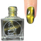 Parrot Polish "African lynx Cat" Magnetic Ultrachrome Nail Polish, Gold Green Orange