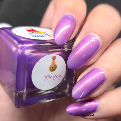 Parrot Polish PPoison Shimmer Nail Polish