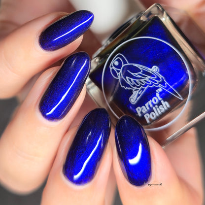 Parrot Polish Nosferatu Multichrome Nail Polish - Blue/Black