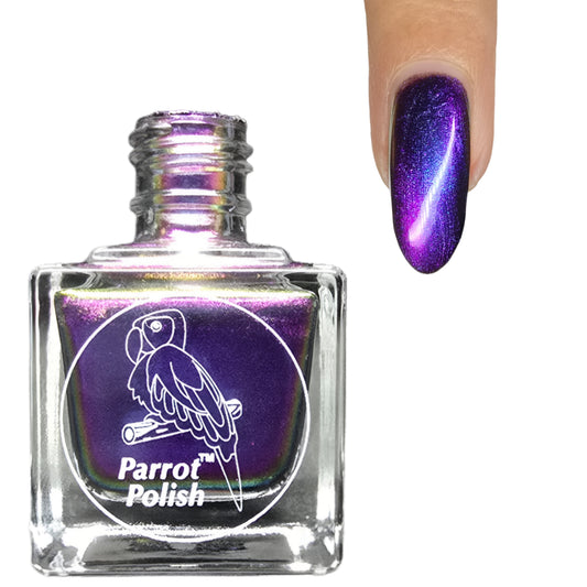 Parrot Polish Selene Gallio Multichrome Nail Polish - Blue/Red/Purple
