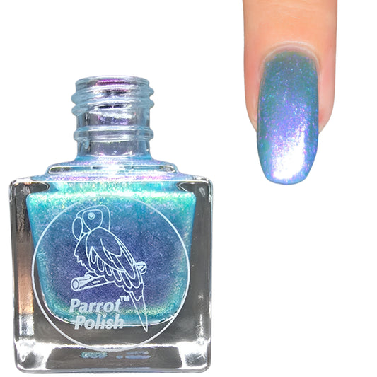 Parrot Polish "Luna" Multichrome Baby Mermaid Pink/Purple/Blue