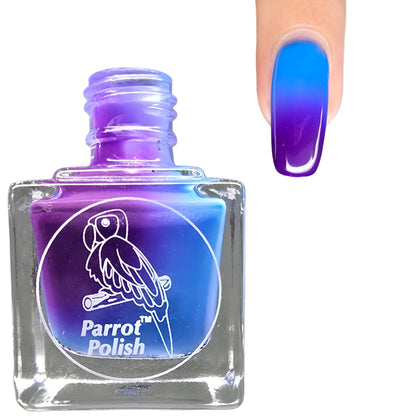Parrot Polish Blurple Sky Solar Nail Polish - Blue/Purple