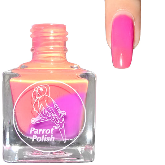Parrot Polish Twisted Tulips Solar Nail Polish - Light Purple/Pink