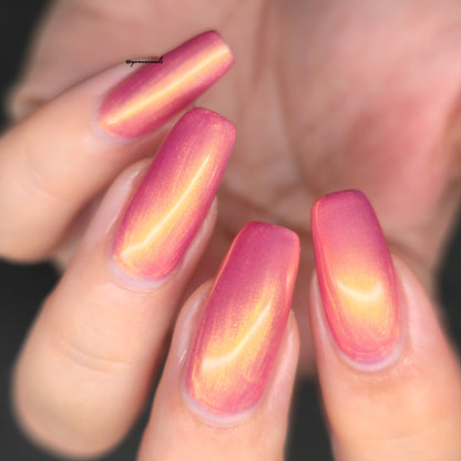 Parrot Polish Idaho Falls Shimmer Nail lacquer  Copper/ Orange
