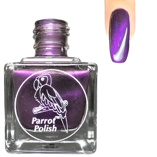 Parrot Polish Apache Princess Magnetic Nail Polish - Purple