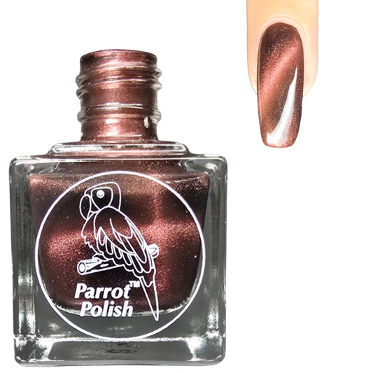 Parrot Polish Liberty Belle Magnetic Nail Polish - Brown