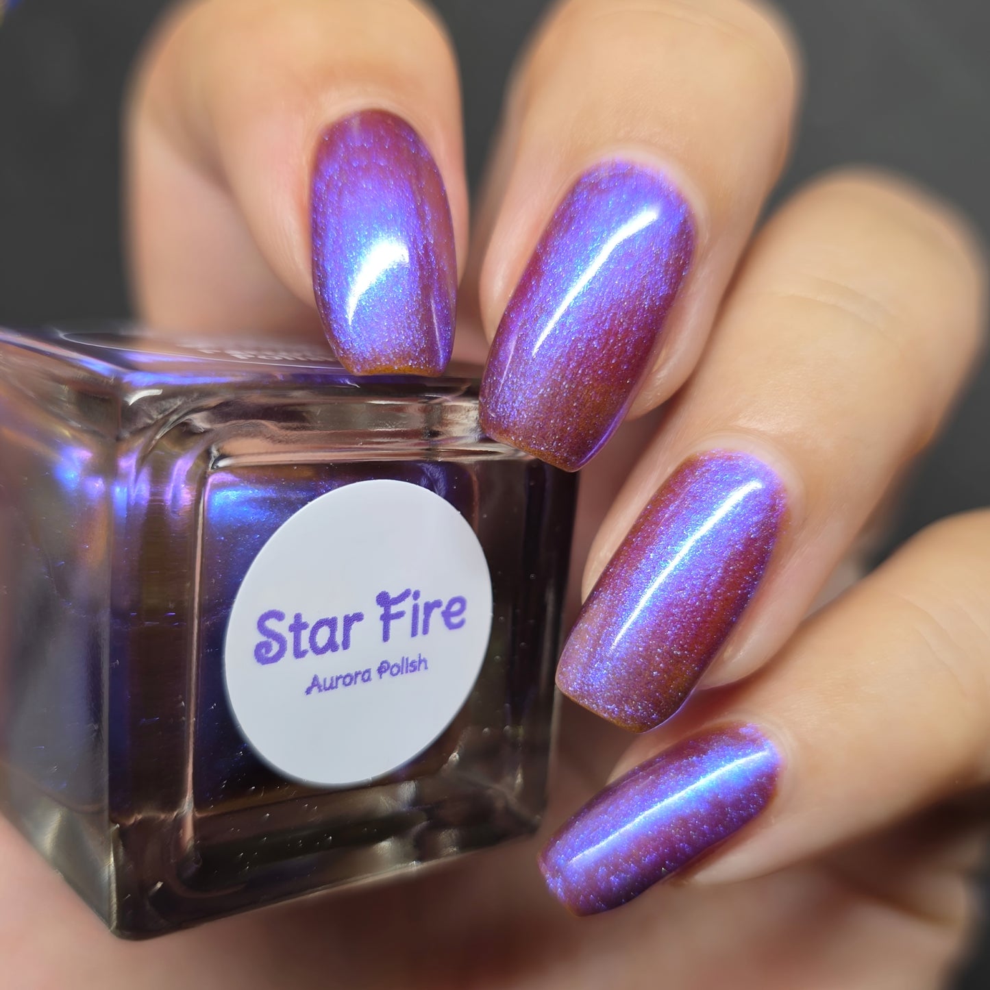 Parrot Polish Aurora Dust Nail Polish - Star Fire, 0.5 Fl Oz
