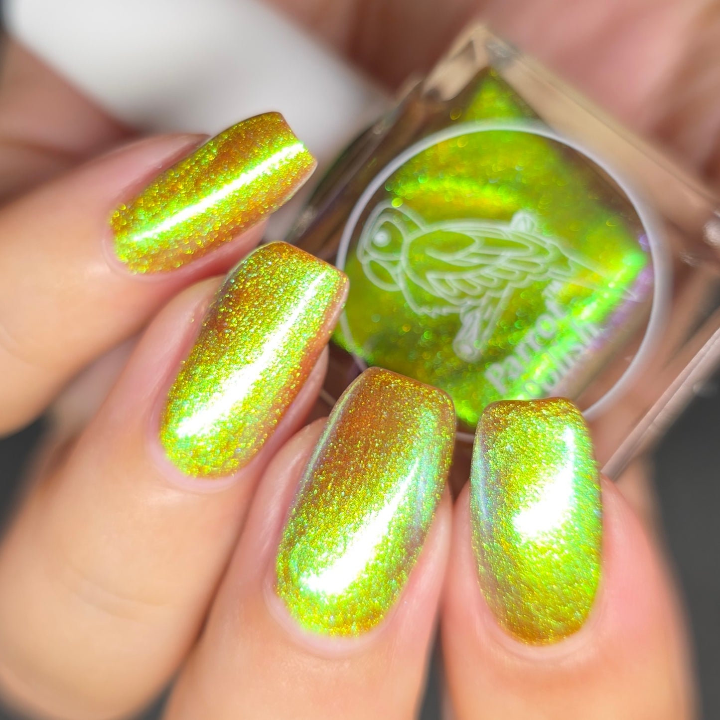 Parrot Polish Aurora Dust Nail Polish - Gremlin Helper, 0.5 Fl Oz
