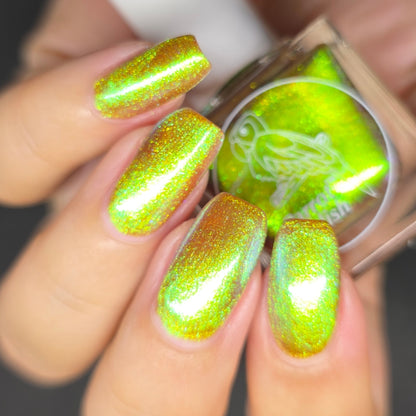 Parrot Polish Aurora Dust Nail Polish - Gremlin Helper, 0.5 Fl Oz